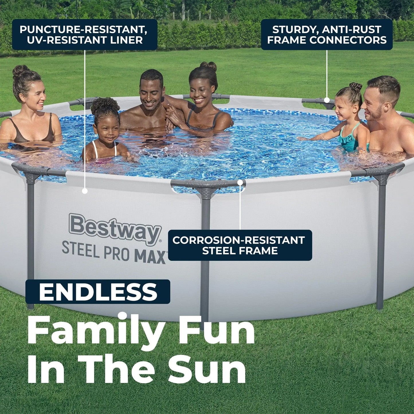 DuraFrame 10-Foot Backyard Pool Set