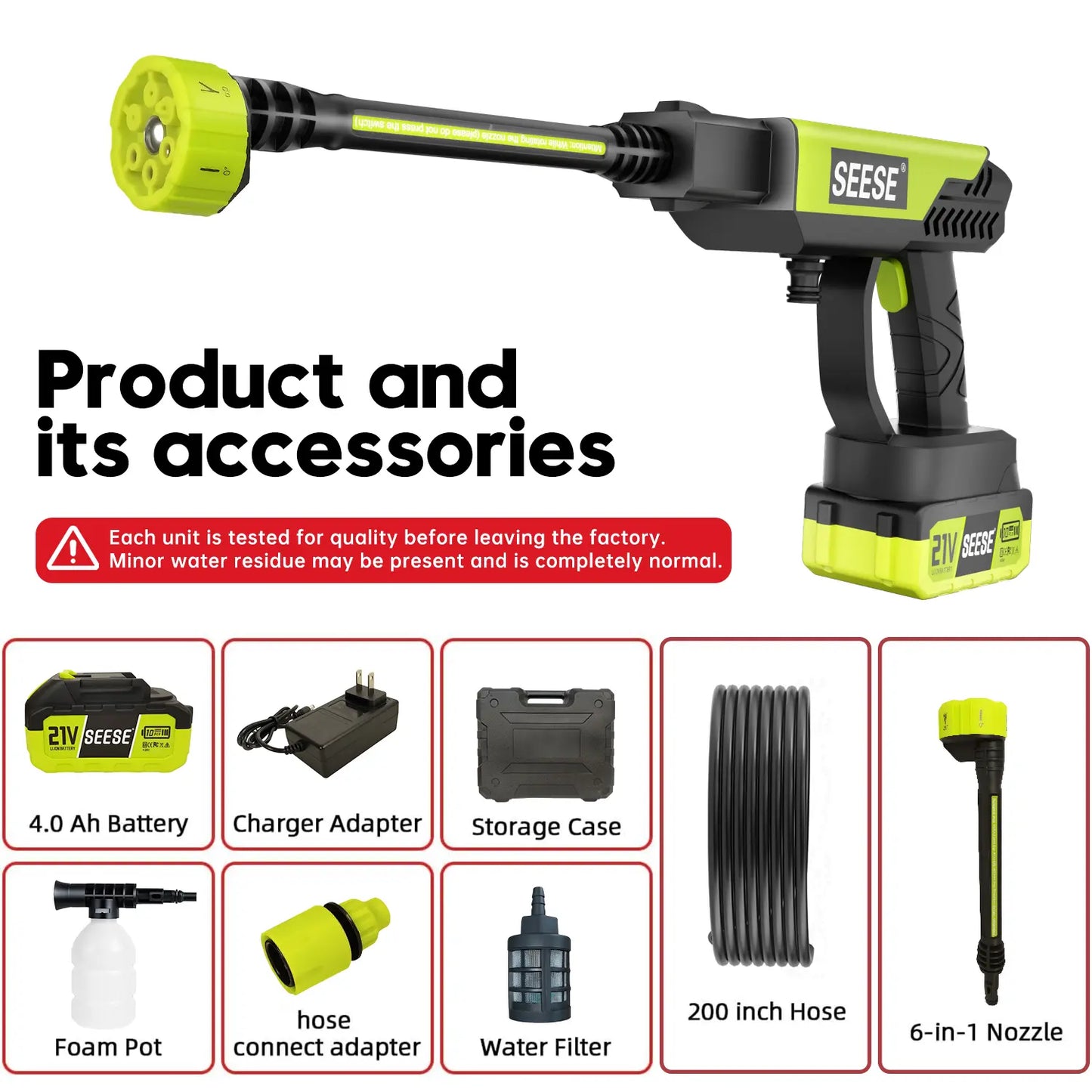Complete Cordless Pressure Cleaning Kit