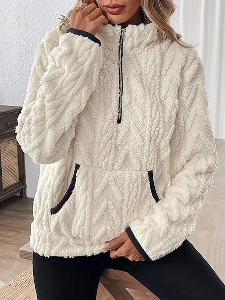 Ultra Plush Teddy Fleece Winter Pullover Sweater