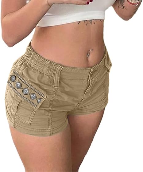 Premium Fit Elastic Waist Cargo Shorts