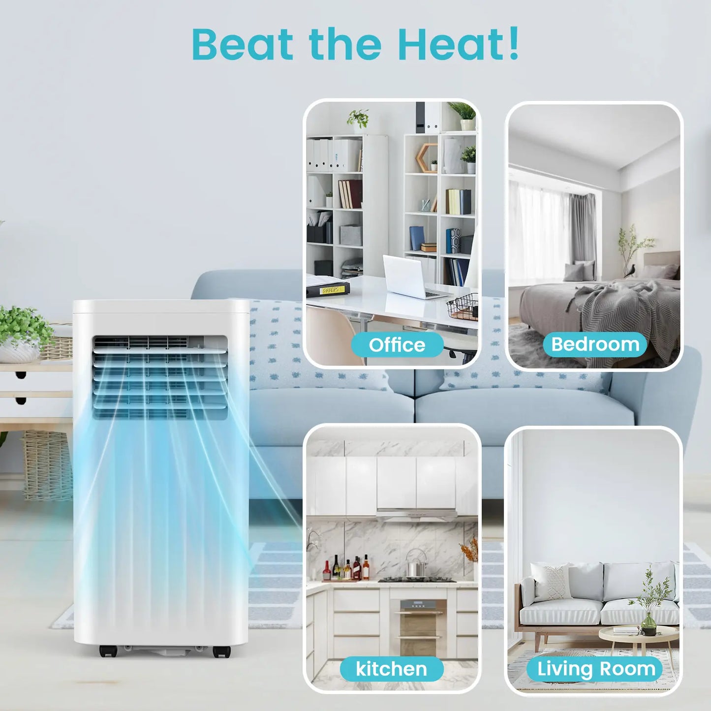 ChillFlow 3-in-1 Portable Cooling System