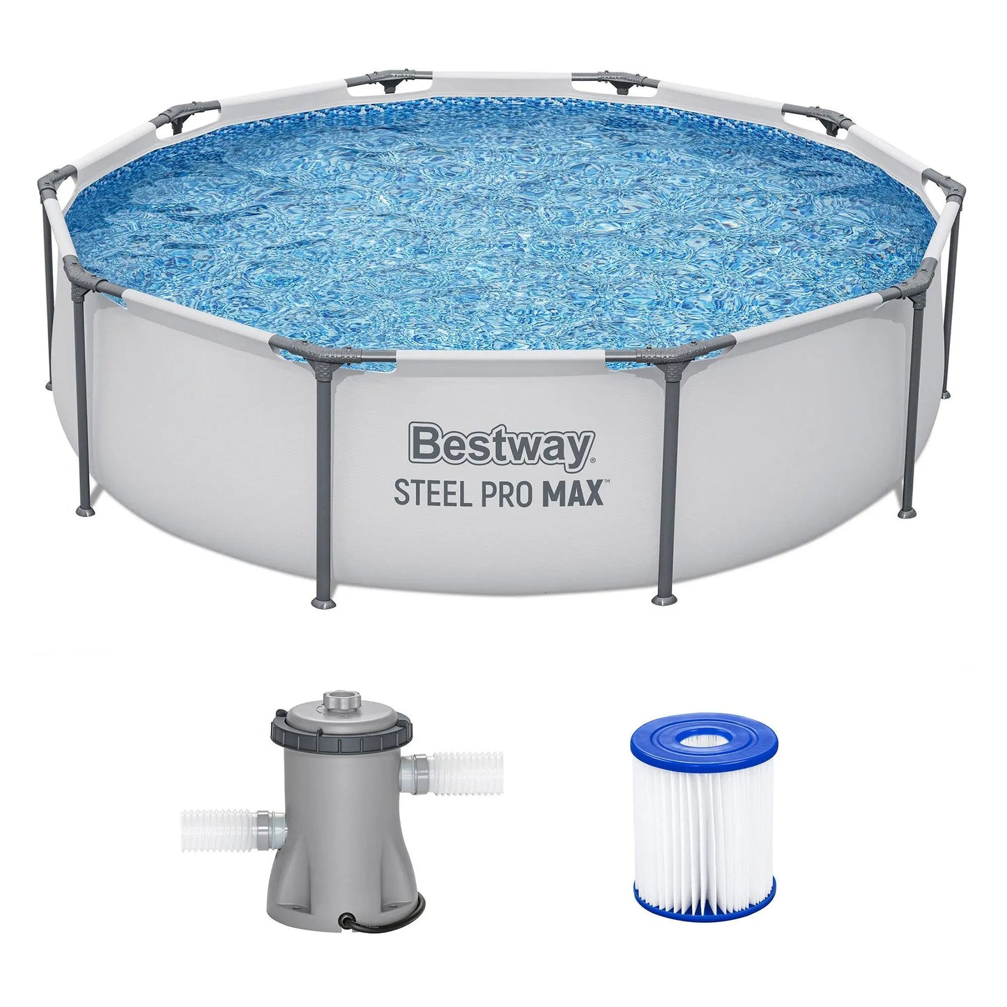 DuraFrame 10-Foot Backyard Pool Set