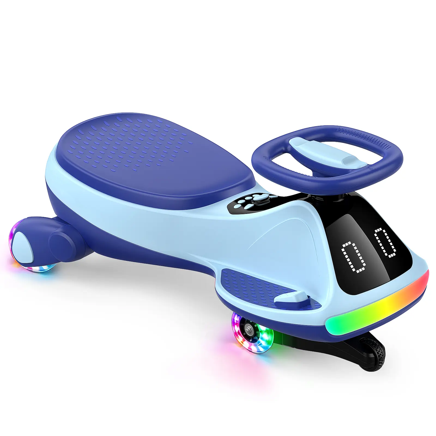 SmartGlow 2-in-1 Electric Wiggle Ride
