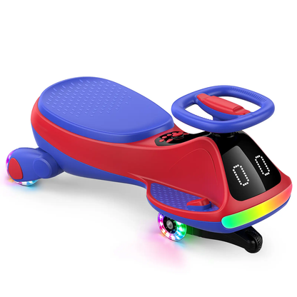 SmartGlow 2-in-1 Electric Wiggle Ride