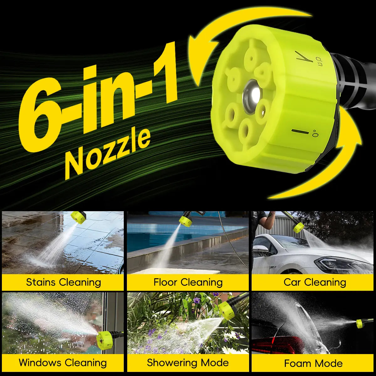 Complete Cordless Pressure Cleaning Kit