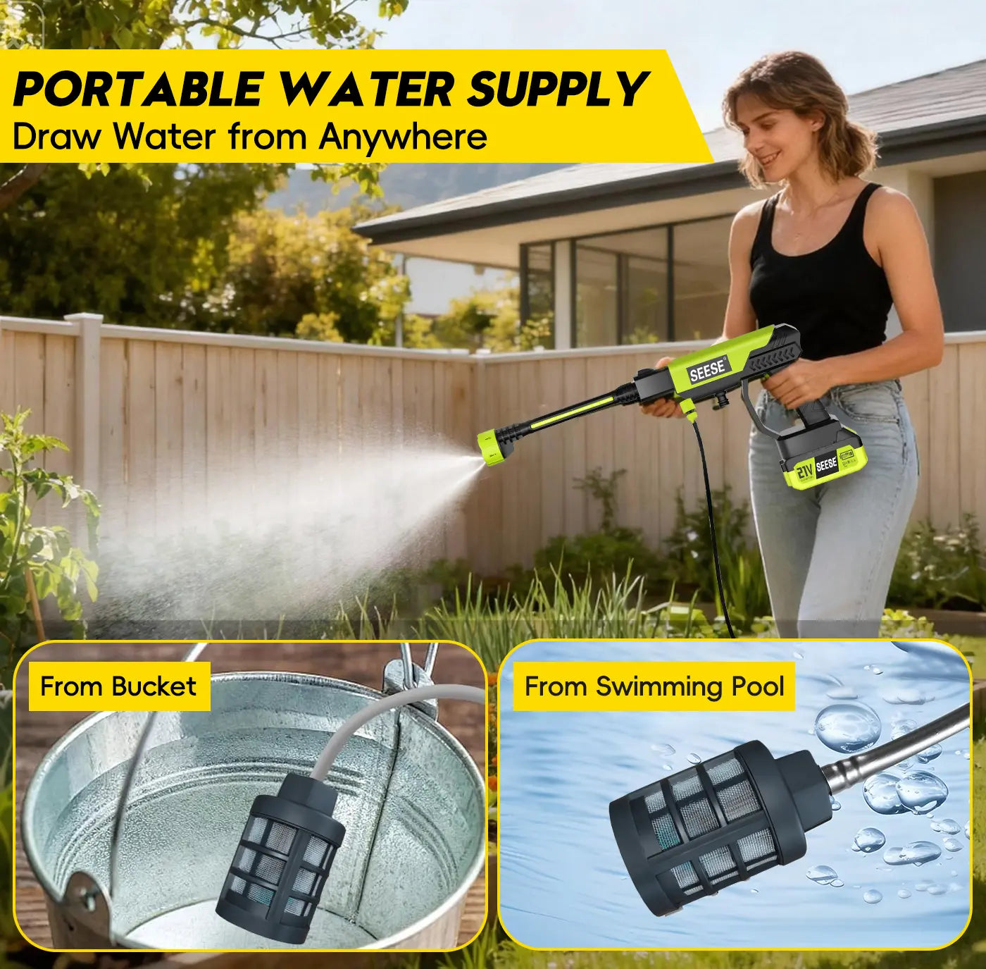 Complete Cordless Pressure Cleaning Kit
