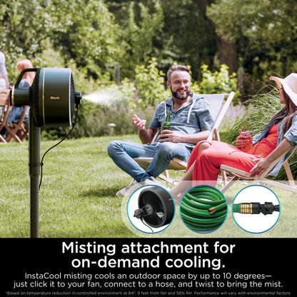 2-in-1 Cordless Misting Fan